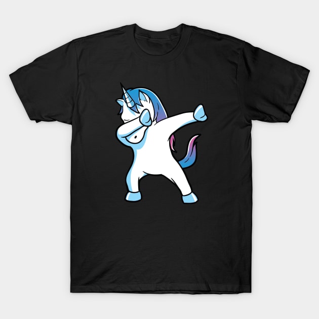 Dabbing Unicorn T-Shirt by KsuAnn